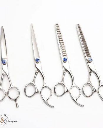 Right Hand Groomers Set - Curved, Thinner, Chunker, Straight - 4 piece set 7 inch