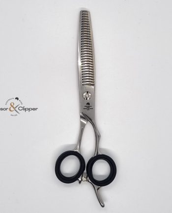 Straight Thinners Un-Even Teeth Offset Handle 6.5 inch